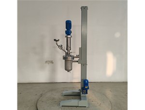 10L高溫不銹鋼電動升降反應(yīng)釜已完工發(fā)往洛陽