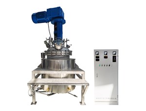 300L不銹鋼油浴電加熱機械密封反應(yīng)釜已完工發(fā)往佛山