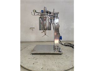 10L防爆高壓不銹鋼電動升降實驗釜已完工發(fā)往河南